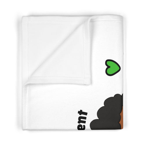 Baby Blanket — "You're Not Here by Accident" Pepito's Big Love